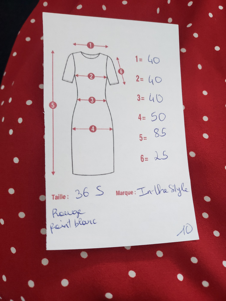 36 Robe d'été a pois