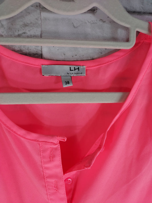 38 LaHalle Robe Rose fluo