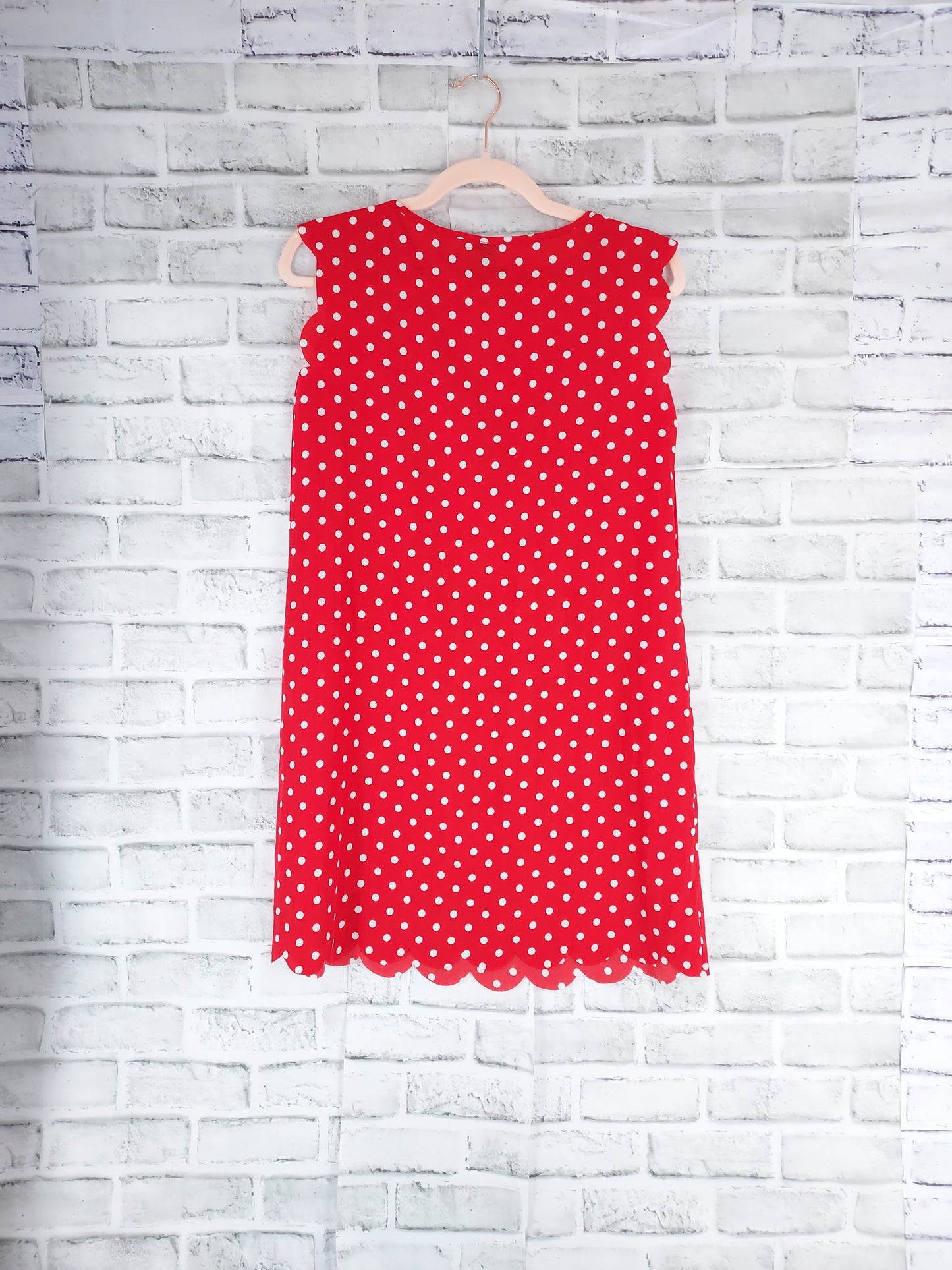 34 Shein Robe a pois Blanc
