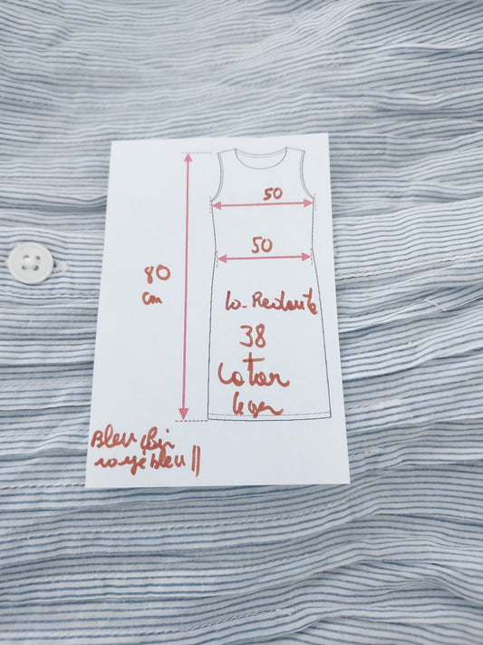 38 Coton La redoute Robe chemise