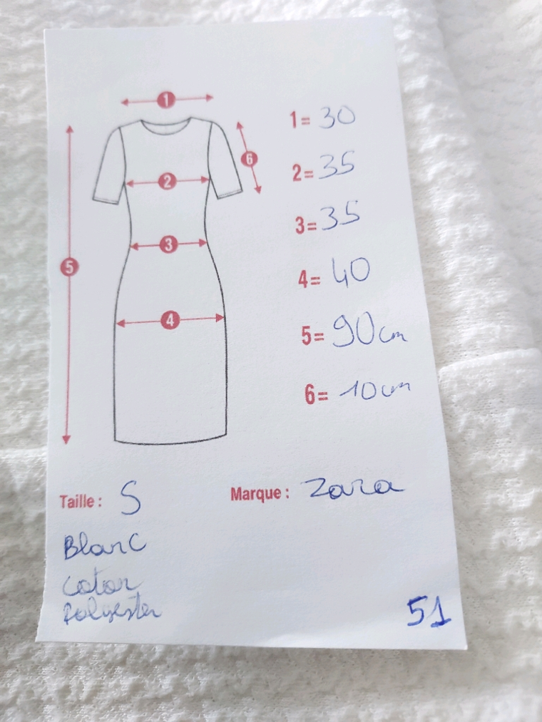 Robe blanche Zara T36 S à col drapé