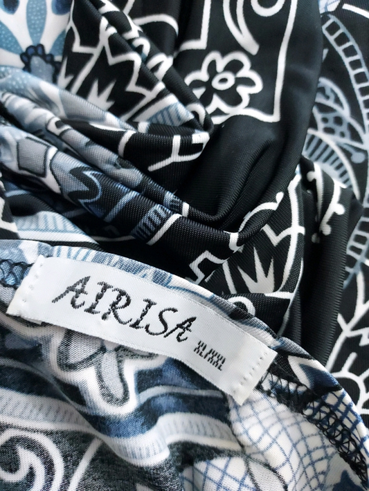 Robe T42 L imprimée élégante