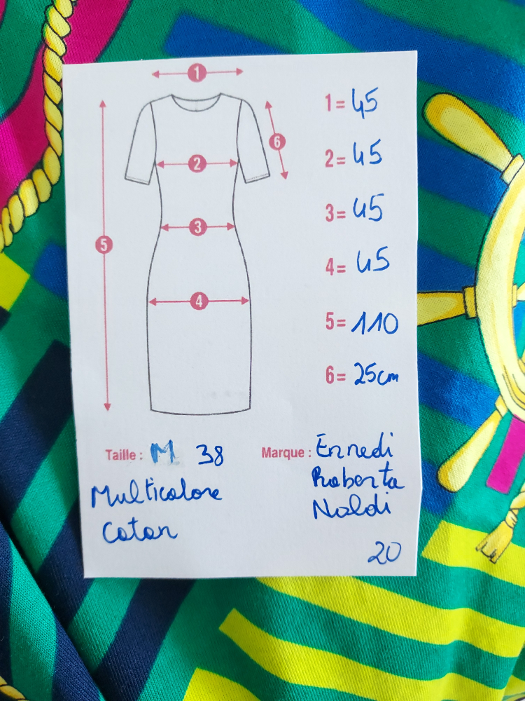 38 Roberto Naldi Robe en coton