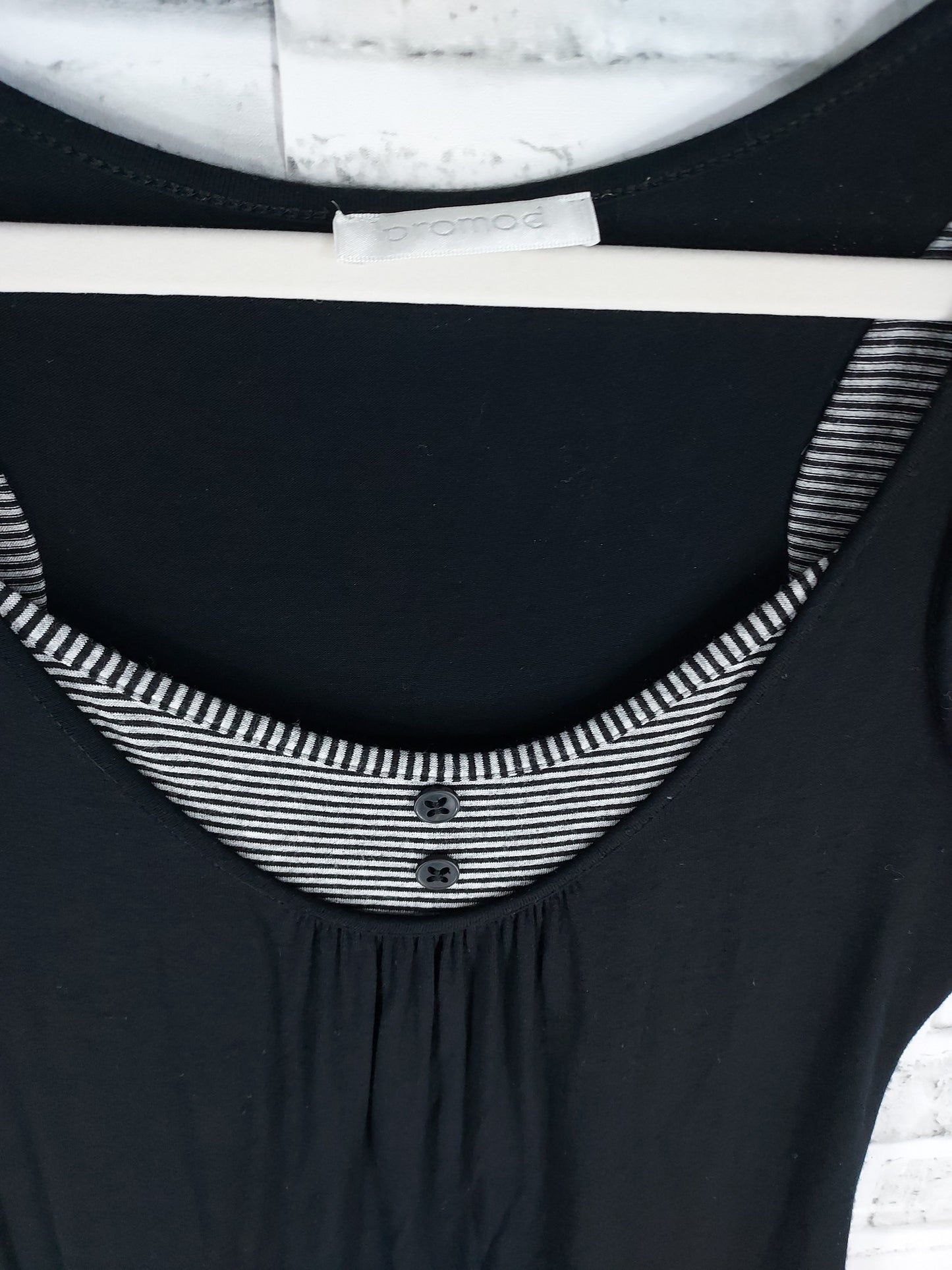 38 Promod Robe noire et grise