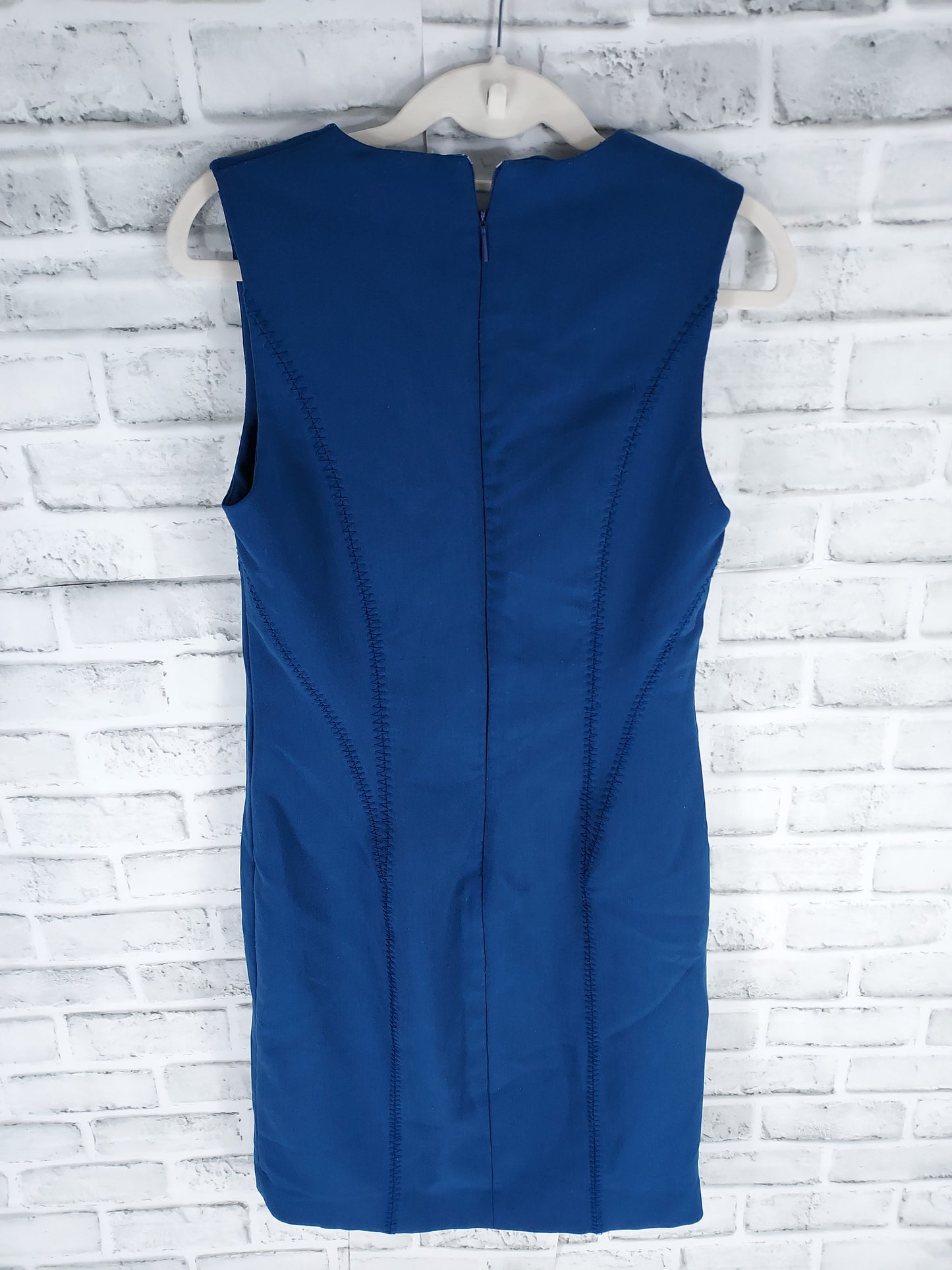 38 Mango Robe bleu marine