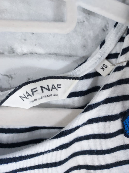 34 XS Naf Naf Robe marinière été