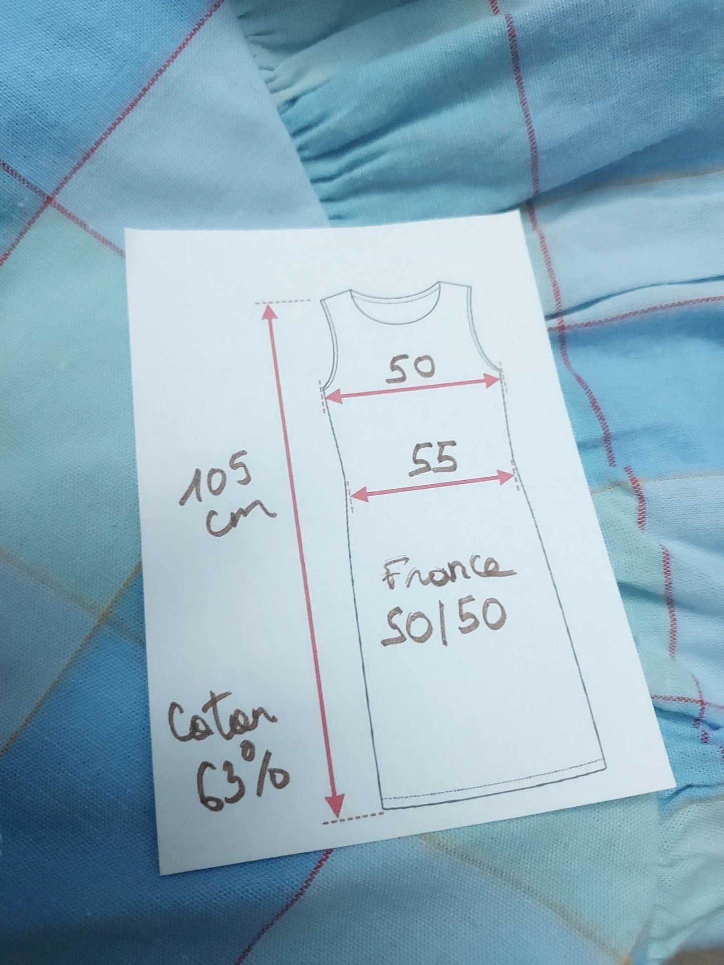 50/52 Coton 63%