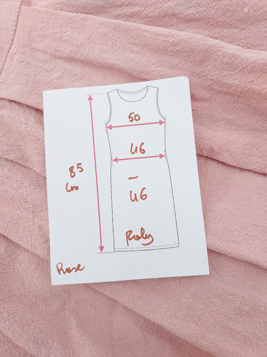 46 Robe d'été rose
