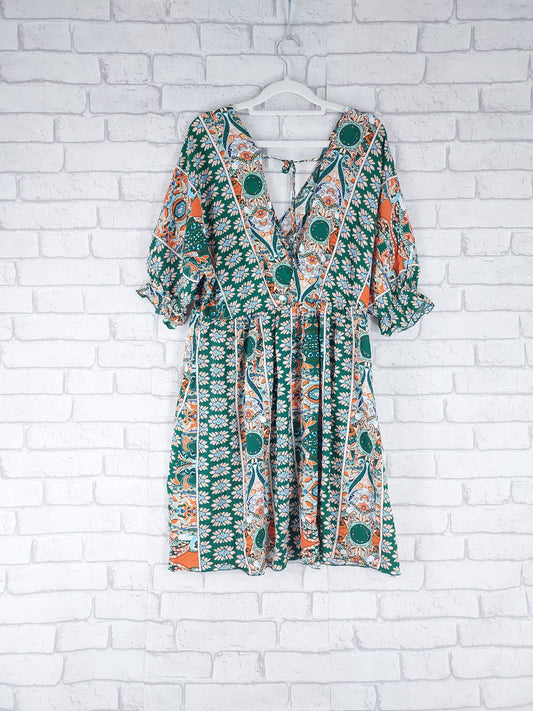 38 Robe imprimé