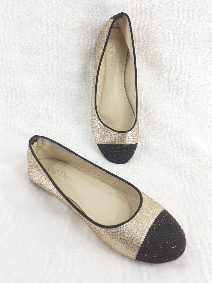 37 Chc-Shoes Ballerines dorés