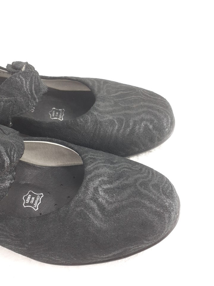 37 Ballerines a Brides en cuir