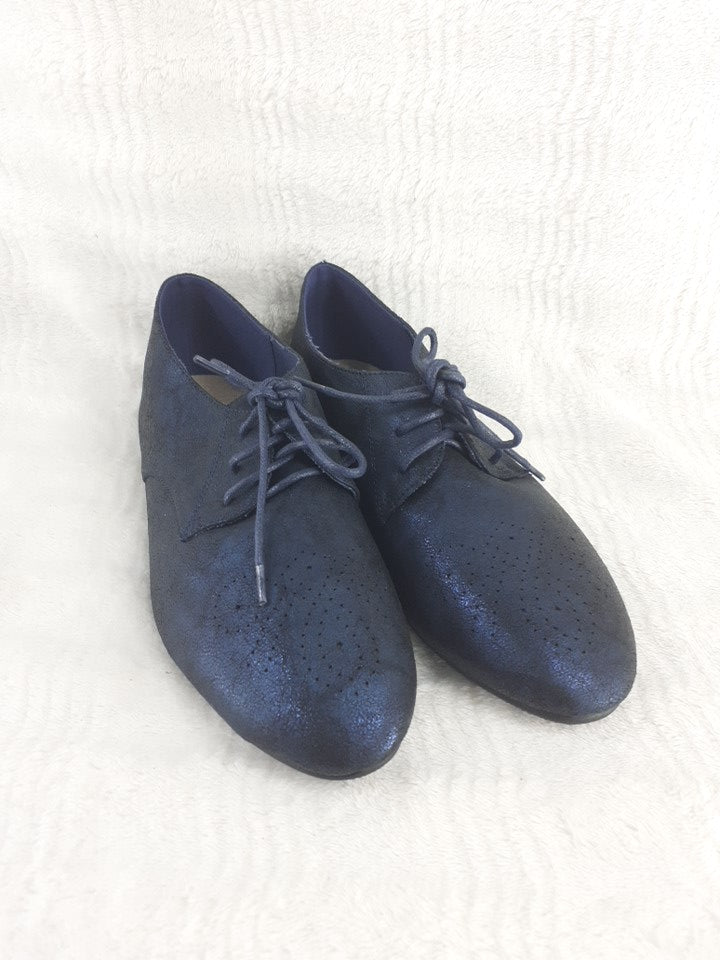 39 Chaussure a lacets Bleu nuit