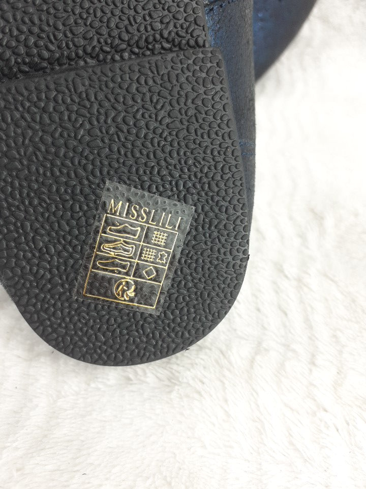 39 Chaussure a lacets Bleu nuit