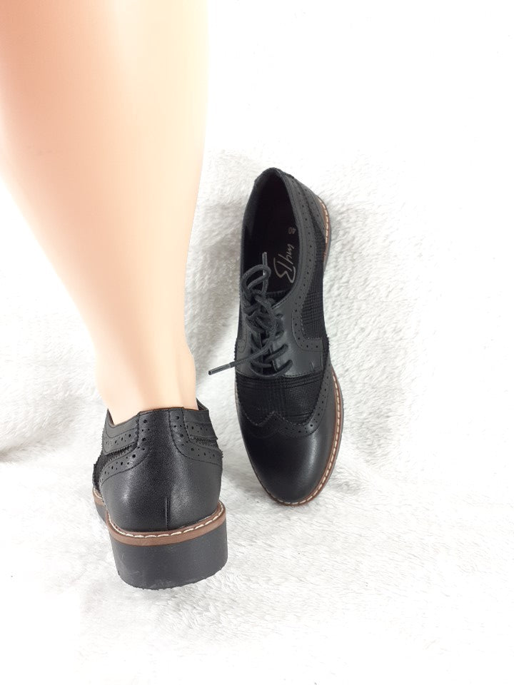40 Elhm Derbies noires et marrons