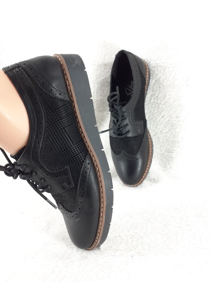 40 Elhm Derbies noires et marrons