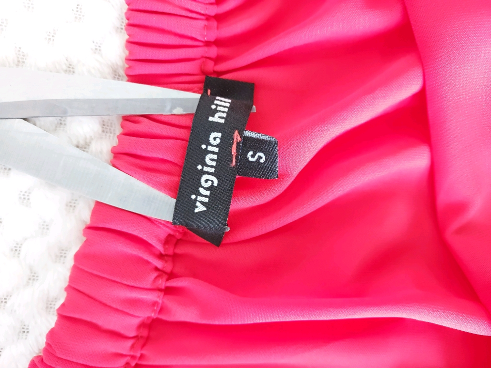 Robe drapée T36 S Corail éclatante
