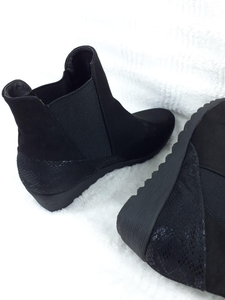 Bottines noires confort et style Taille 38