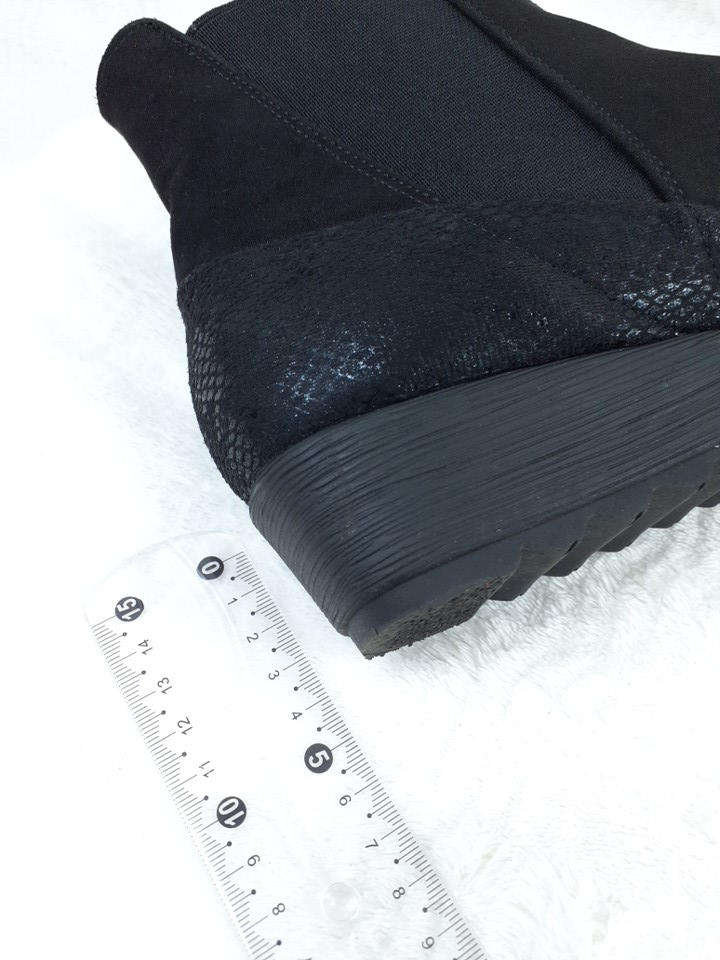 Bottines noires confort et style Taille 38