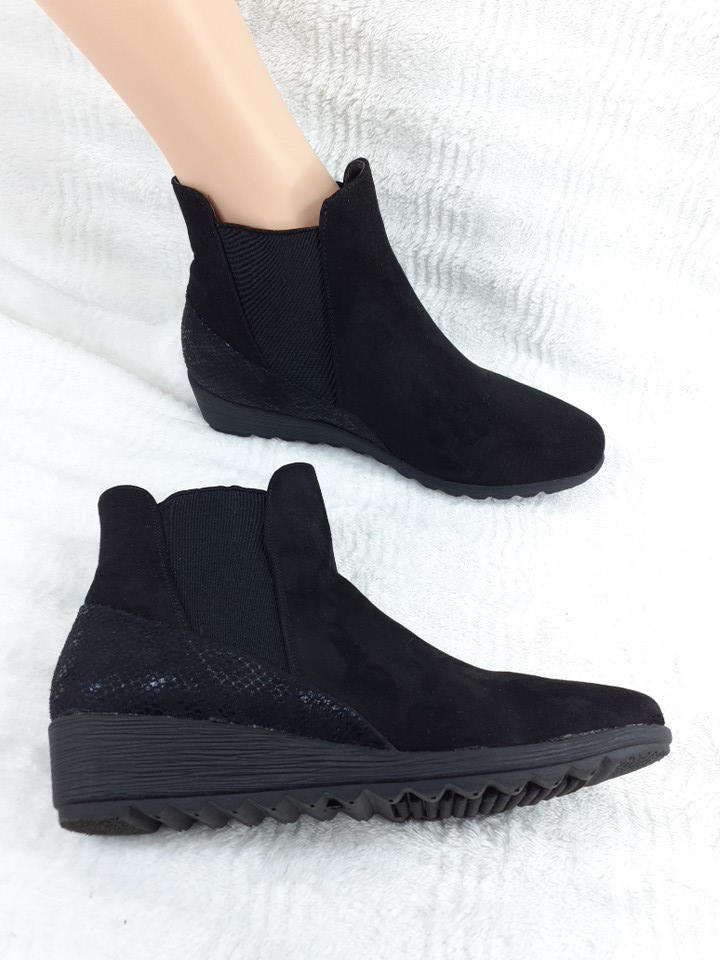 Bottines noires confort et style Taille 38