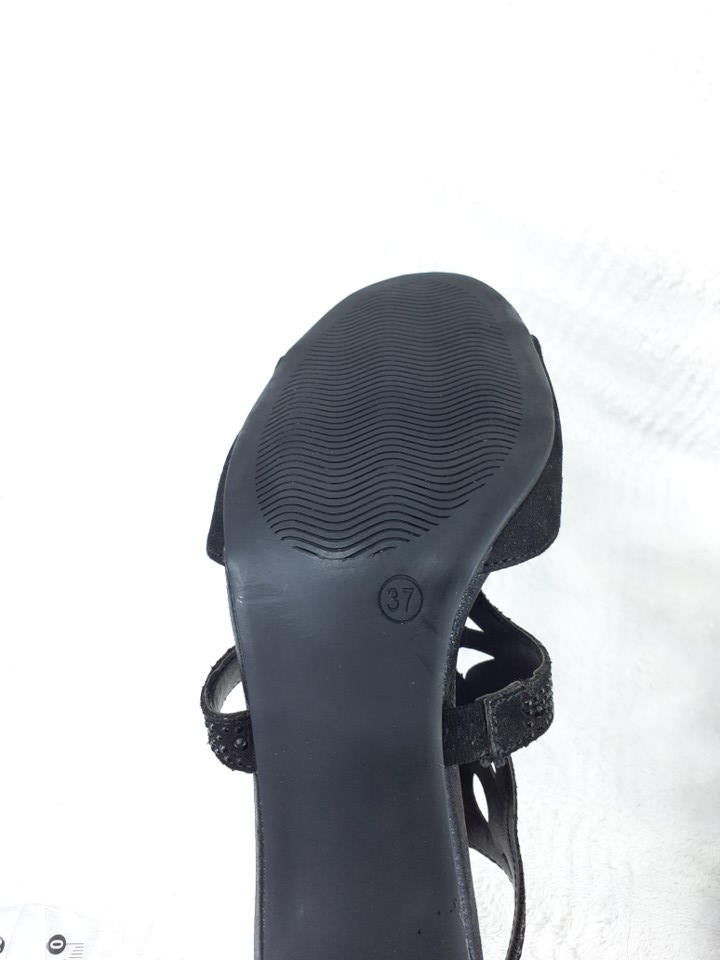 Sandales à Talons T37 ajourées élégance raffinée