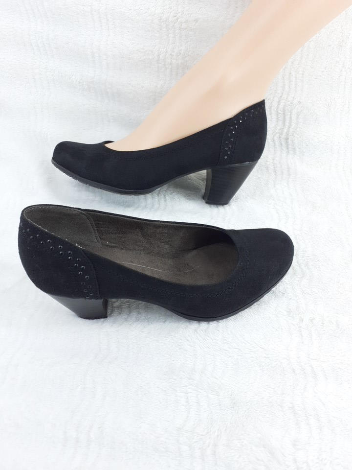 Escarpins T37 noirs chic et intemporels