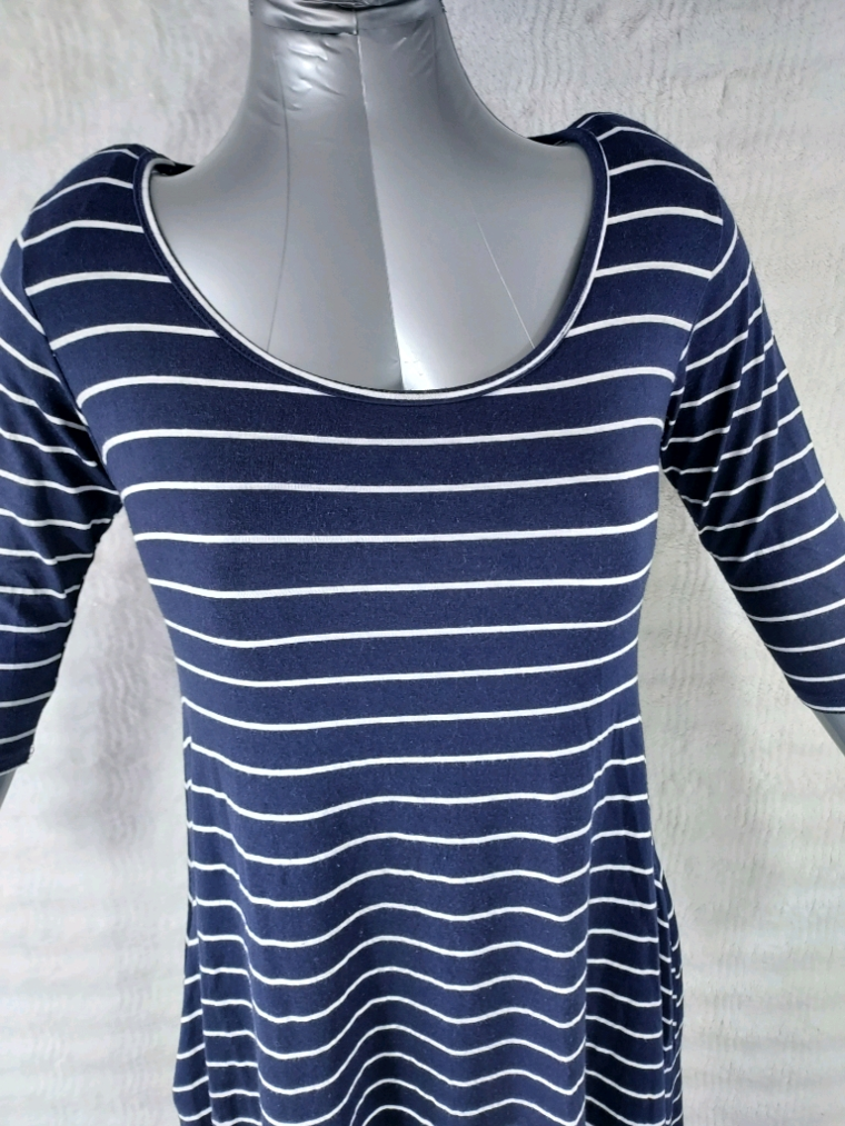 Robe marinière T38 M fluide esprit bord de mer
