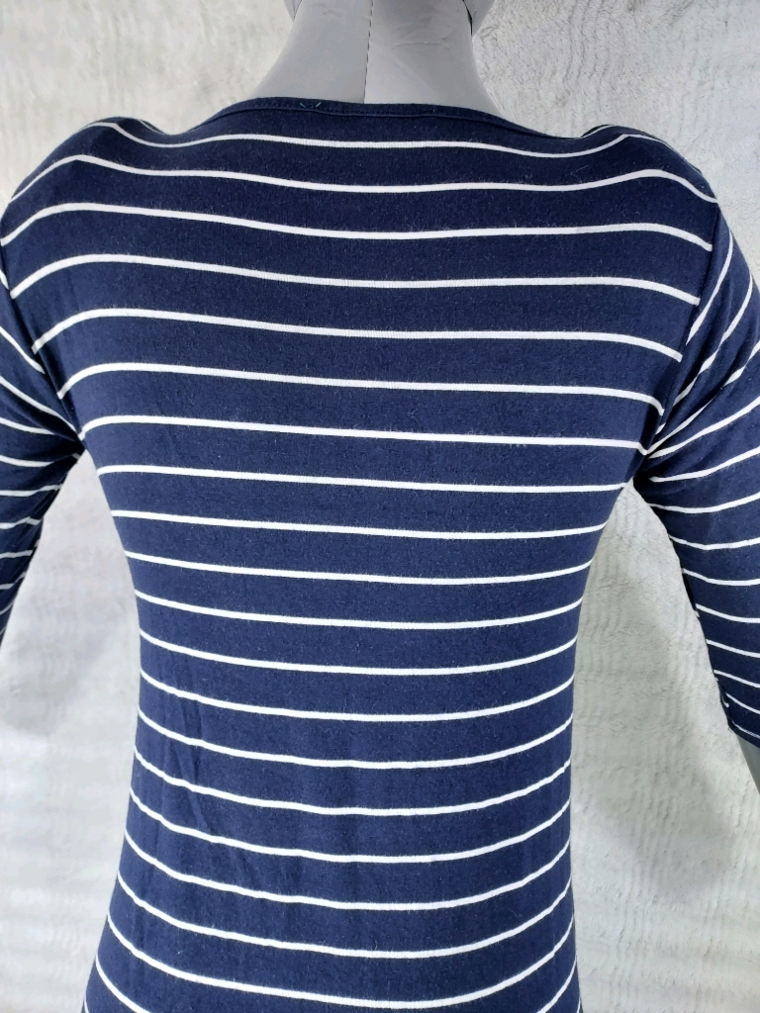 Robe marinière T38 M fluide esprit bord de mer