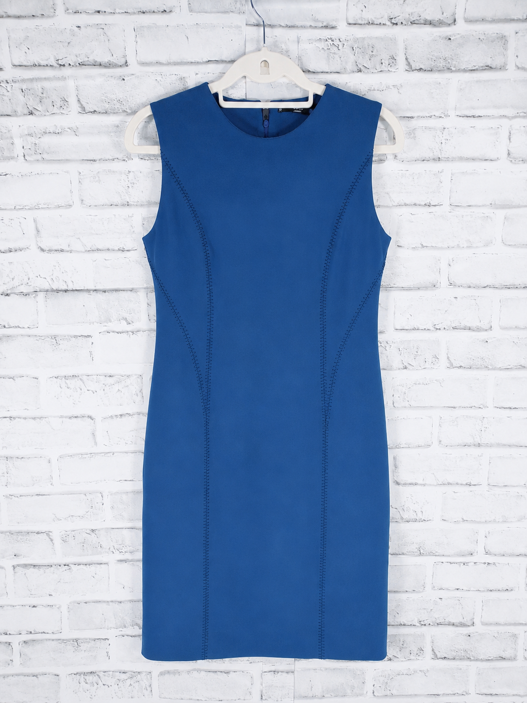 38 Mango Robe bleu marine