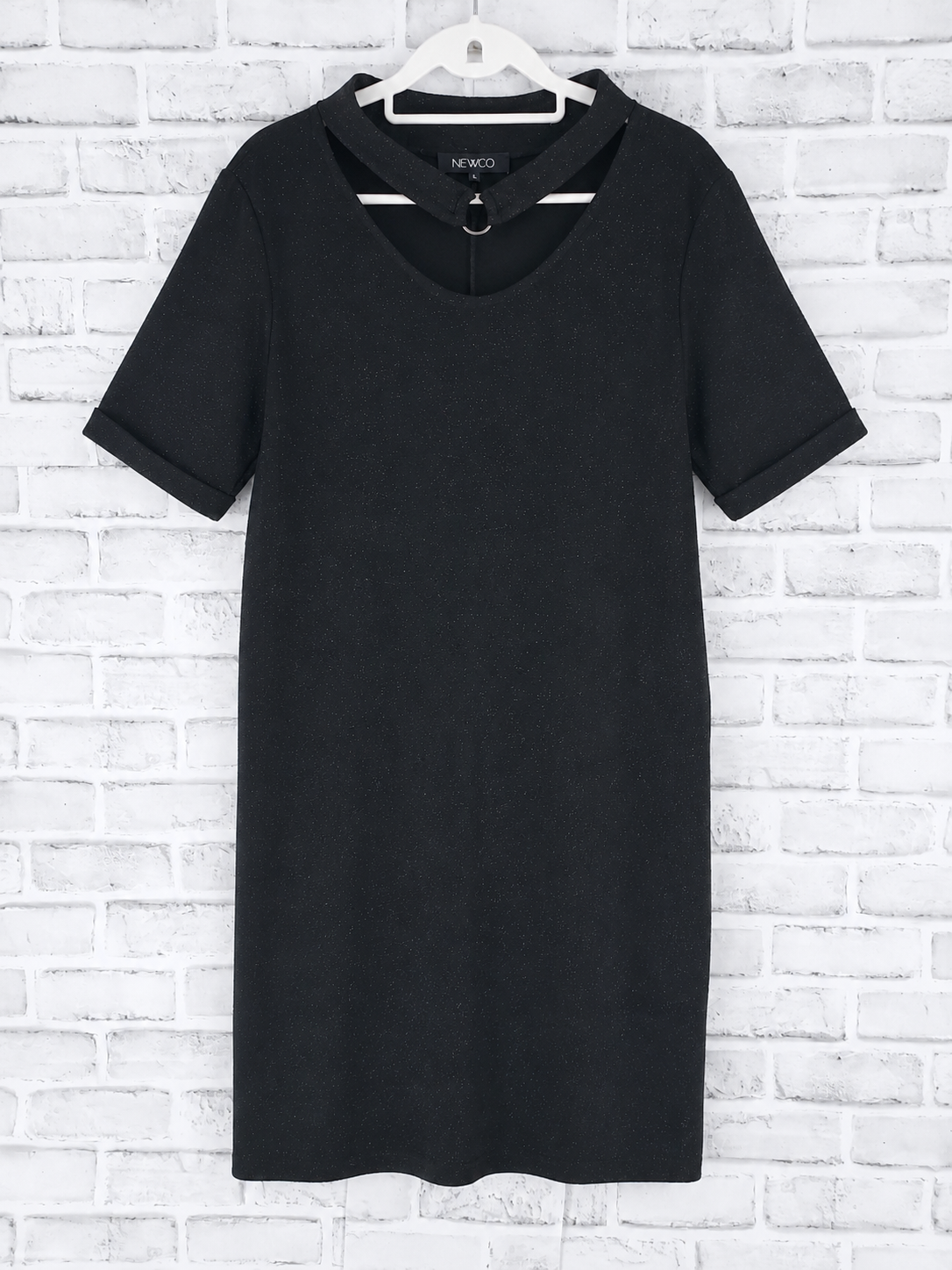 42 XL Robe noire et doré