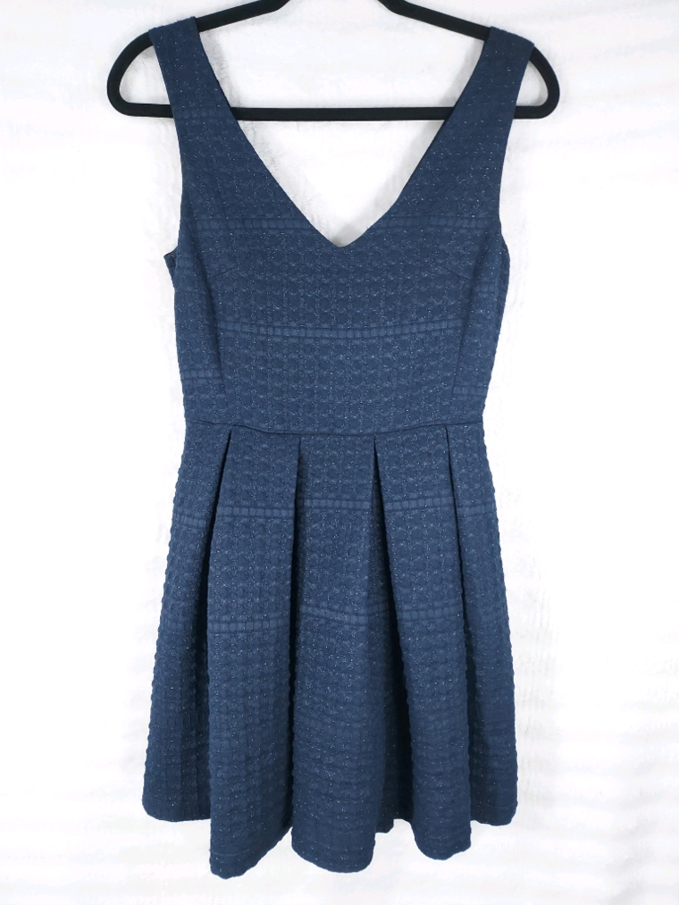 Robe bleue évasée T34 XS Pimkie