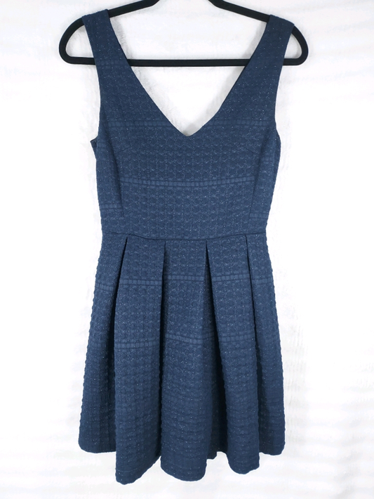 Robe bleue évasée T34 XS Pimkie