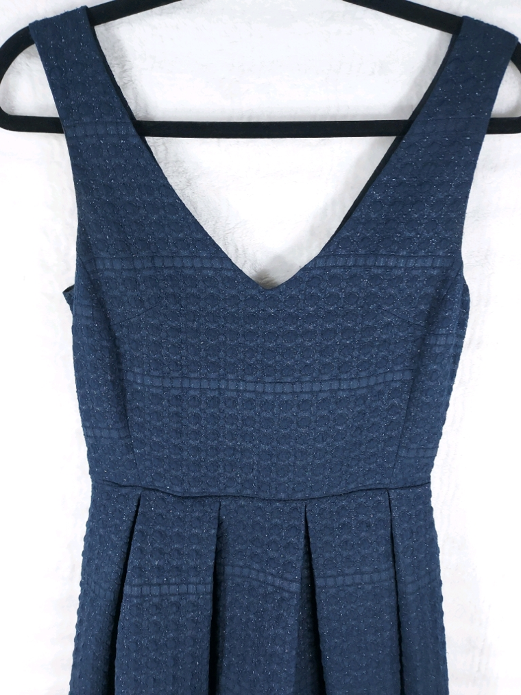 Robe bleue évasée T34 XS Pimkie
