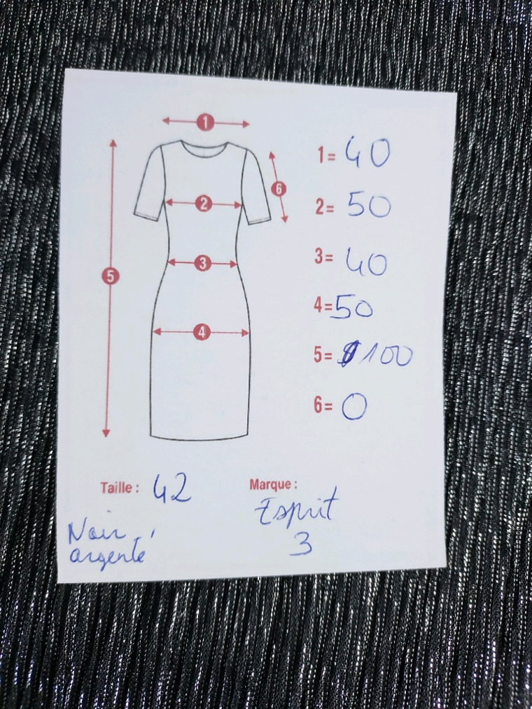 Robe T42 XL  scintillante Esprit