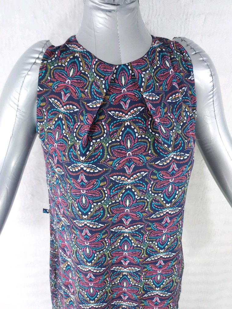 Robe imprimée T34 XS élégante