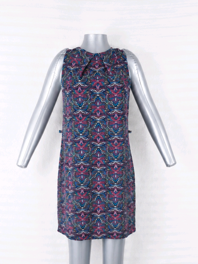 Robe imprimée T34 XS élégante