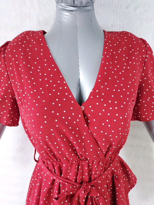 Robe rouge T36 S
