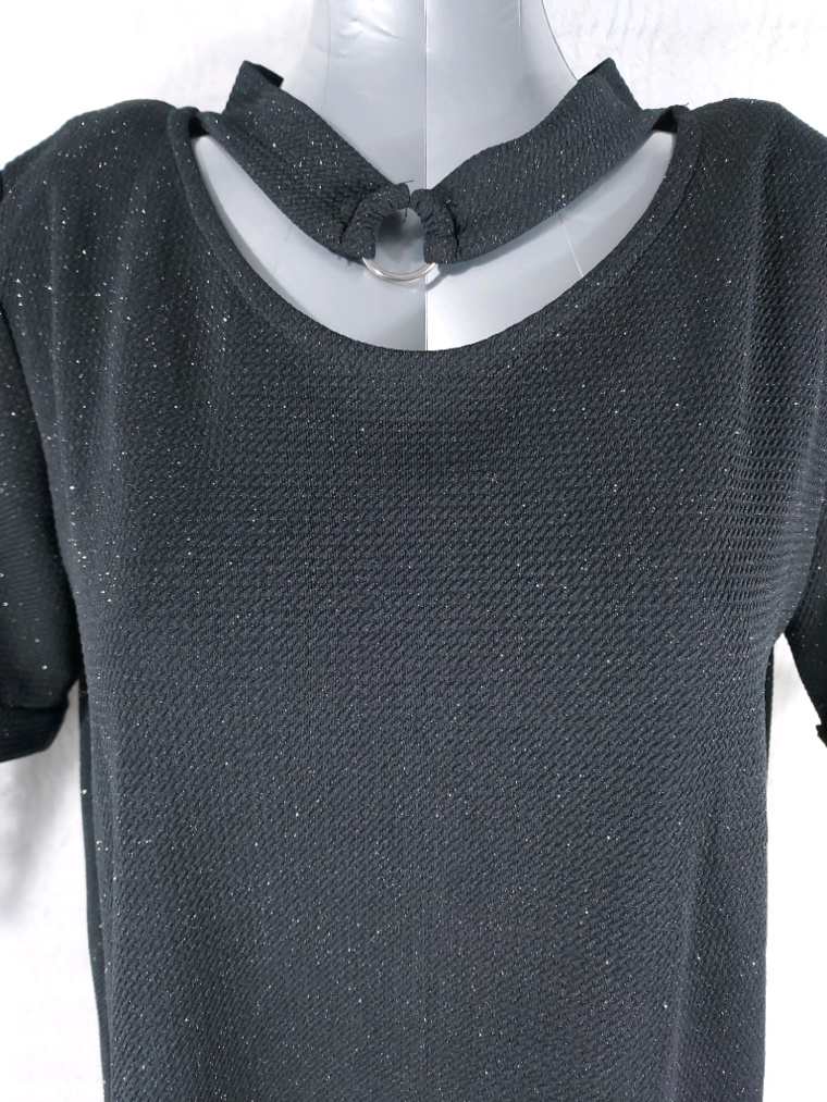 Robe noire T42 XL chic et confortable