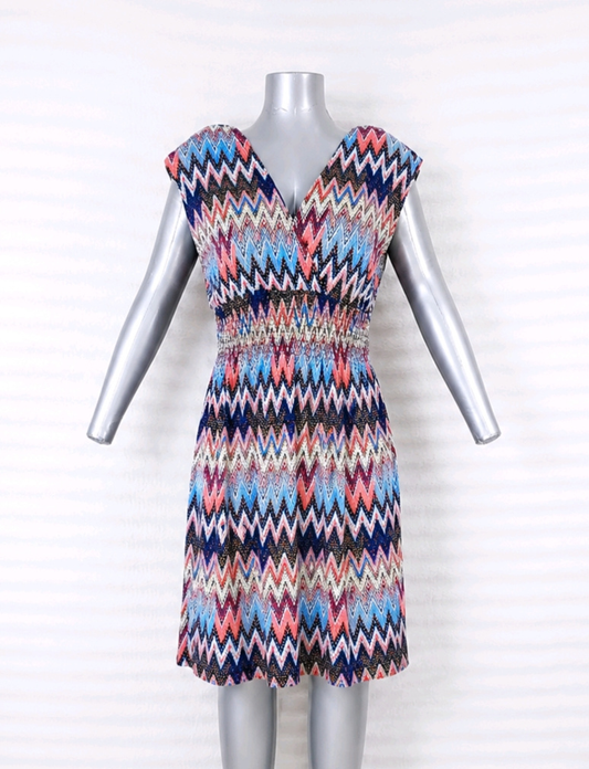 Robe imprimée T42 XL tendance